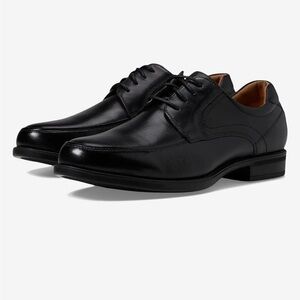 Florsheim Midtown Moc Toe Oxford Men's Black Leather Dress Shoes - 11 3E Width